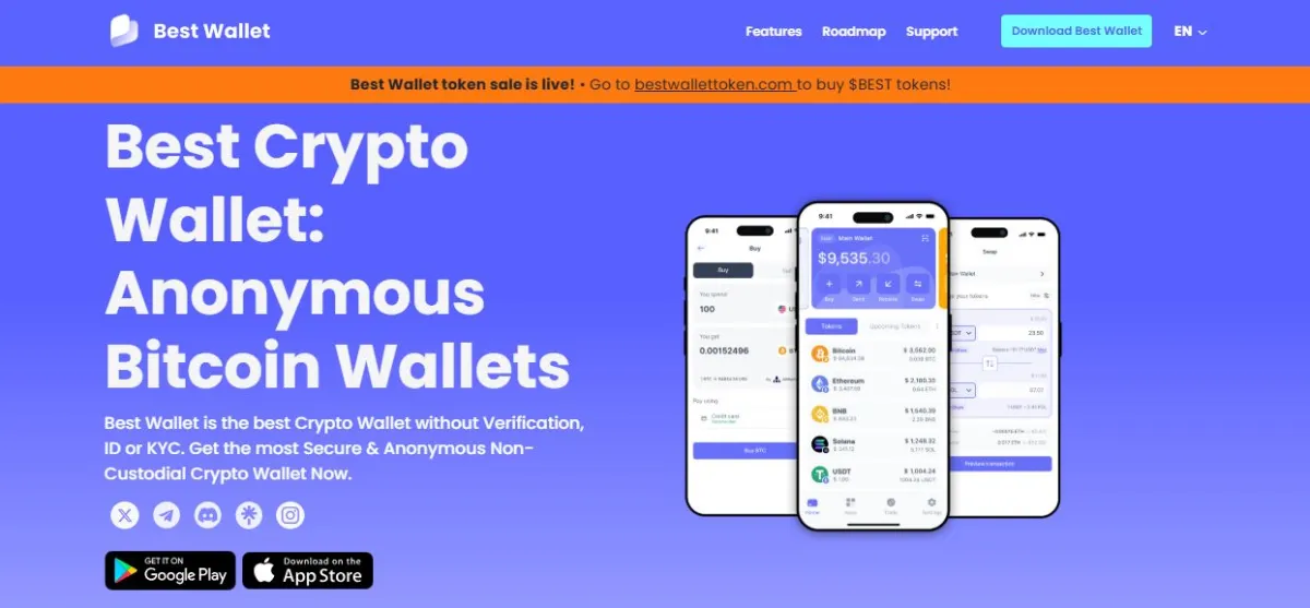 Wallet sin KYC en 2025: las mejores opciones para mantener el anonimato - Best Wallet