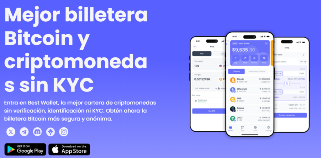 Best Wallet - La billetera Bitcoin que a todos encanta.