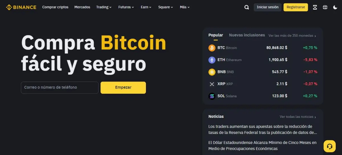 Binance Mejores crypto exchanges p2p