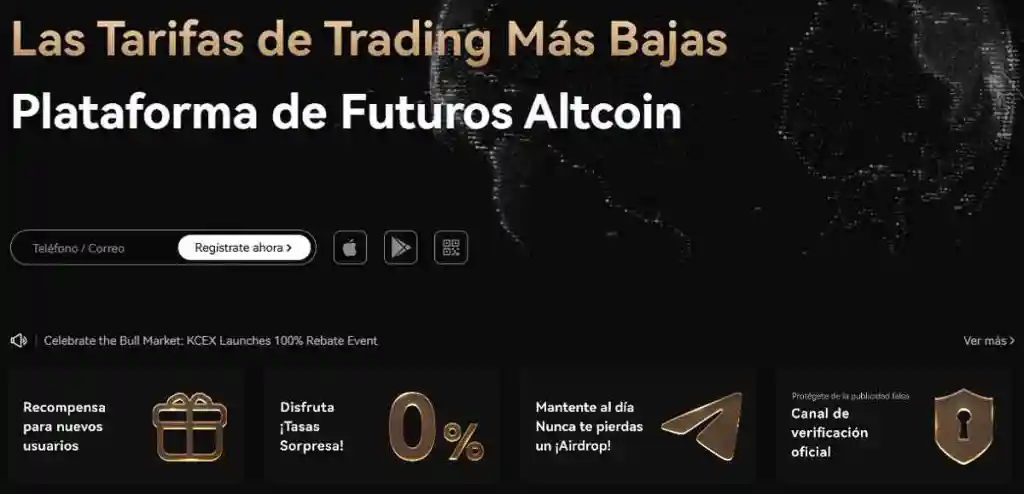 Mejores exchanges sin KYC para invertir hoy - KCEX