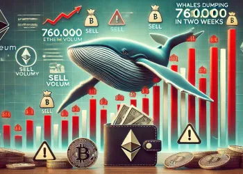 Whales Dump 760,000 Ethereum in Two Weeks — Is More Selling Ahead?