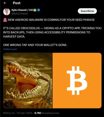 tweet sobre las criptomonedas- monedero criptomonedas