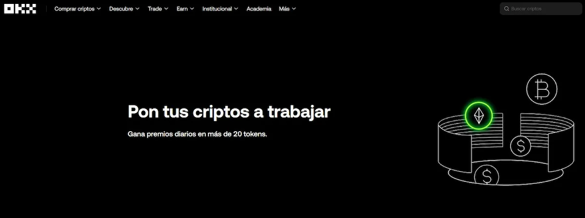 Programa Earn de OKX