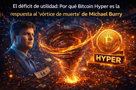 El déficit de utilidad: Por qué Bitcoin Hyper es la respuesta al "vórtice de muerte" de Michael Burry