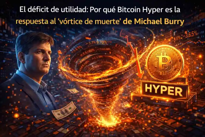 El déficit de utilidad: Por qué Bitcoin Hyper es la respuesta al "vórtice de muerte" de Michael Burry