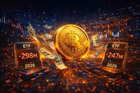 ETFs de Bitcoin registran salidas de $545 millones por segundo día