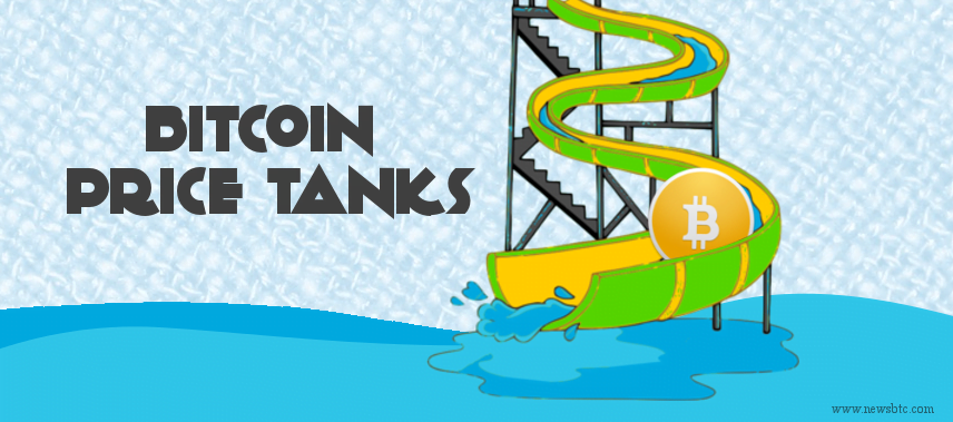 bitcoin price tanks