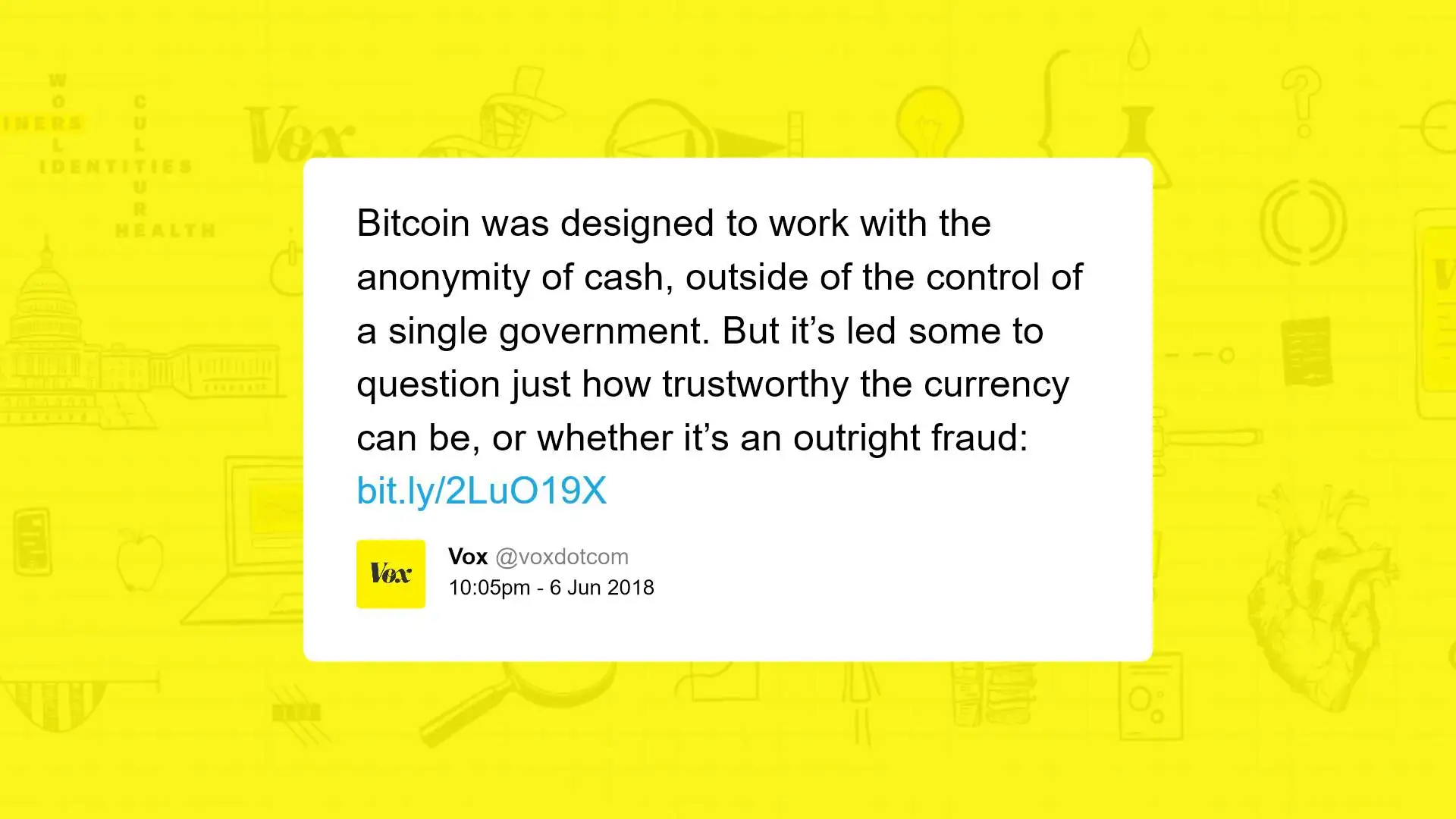 crypto is a scam according to Vox