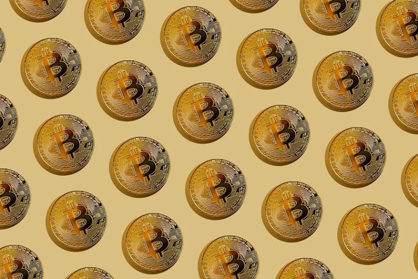 Bisq, a Bitcoin logo pattern