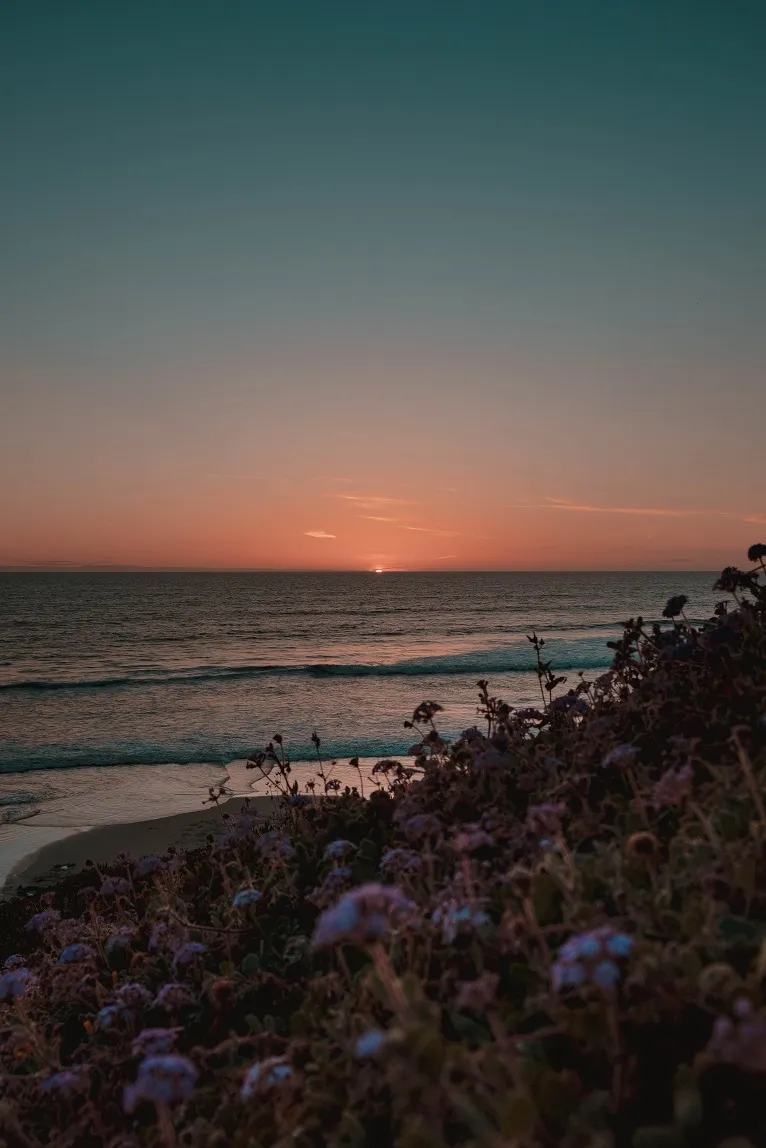 Solana beach in California