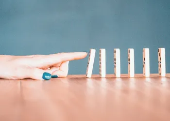Celsius, a finger triggers domino effect