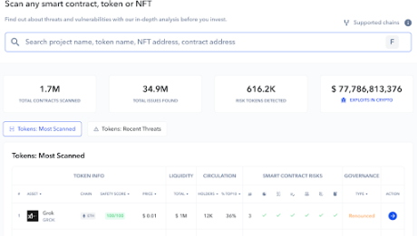 Solana smart contract scanner