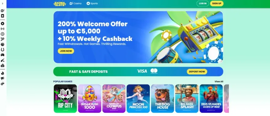 Het best uitbetalende online casino 2024 is Samba Slots