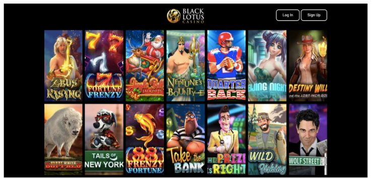 black lotus - fresh face among online casinos