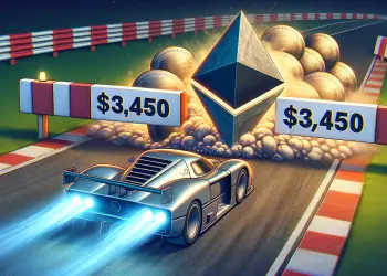 Ethereum Price Hits $3,450 Wall