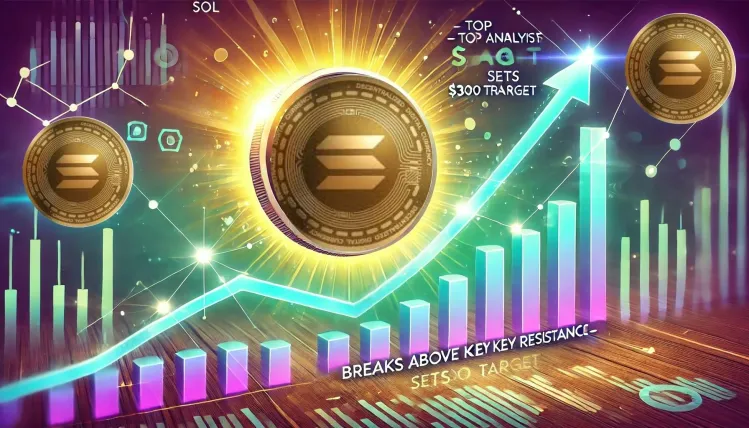 Solana Breaks Above Key Resistance – Top Analyst Sets $300 Target
