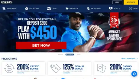 BetUS college football betting