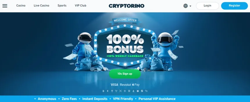 Cryptorino คาสิโน Litecoin