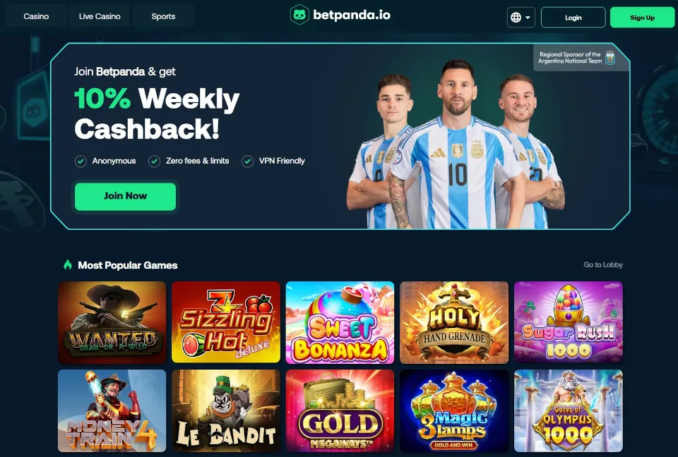 сайт для игры онлайн betpanda