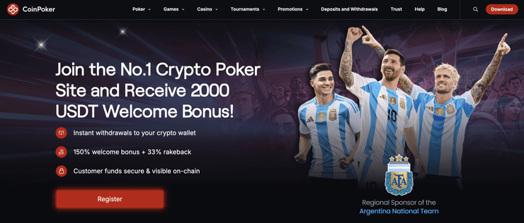 coinpoker stavkovanie online