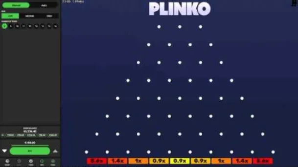 Hacksaw GamingのPlinko