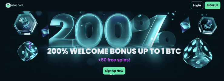 mega dice online stávkovanie