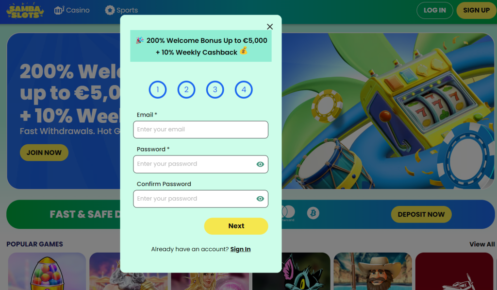 Jak funguje samba slots