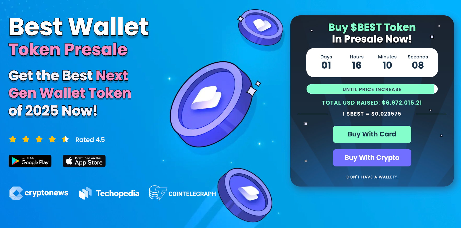 Preventa de Best Wallet