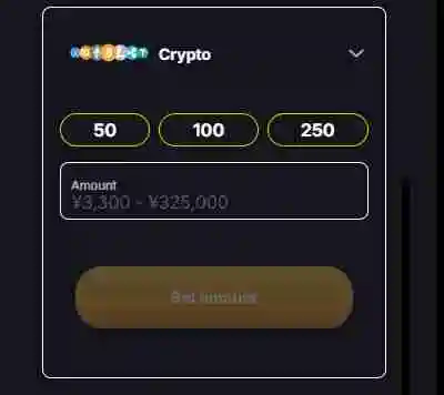 インスタントカジノ入金