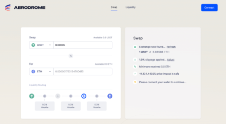Aerodrome Finance DEX