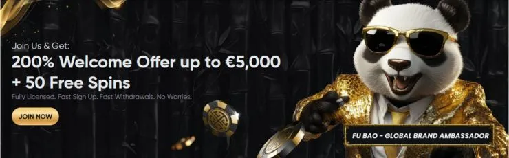 golden panda welcome bonus