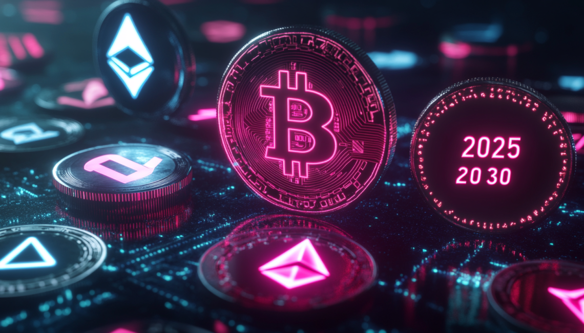 Prévision Crypto 2025 – 2030 : Analyse des prix des cryptomonnaies