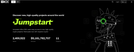 Jumpstart landing page