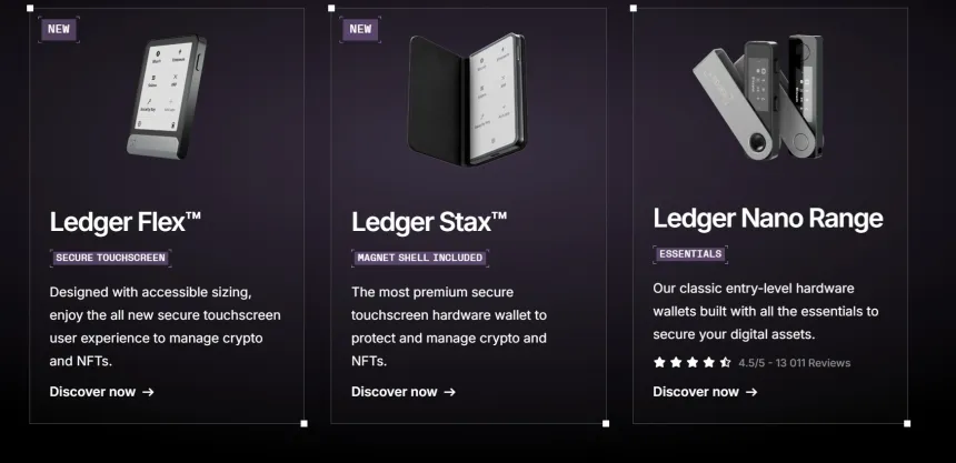 Ledger - Wallet Kripto terbaik
