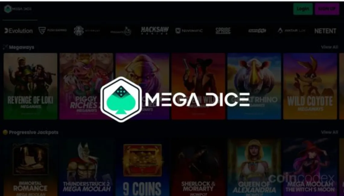 Mega Dice Casino Review + Latest Bonus Codes