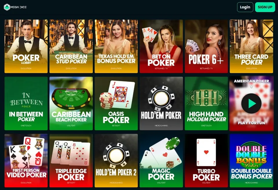 покерные игры онлайн на mtgadice