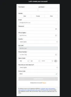mybookie registration