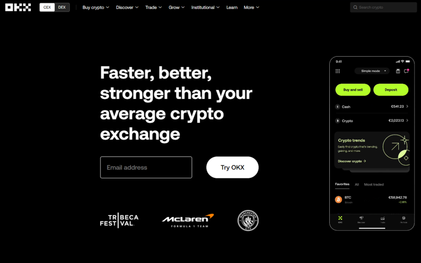 okx exchange de criptomonedas