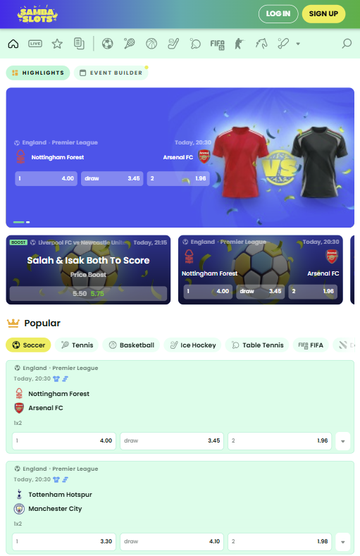 scommesse crypto - samba slots