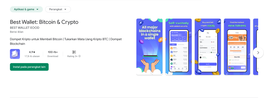 Aplikasi Best Wallet Crypto