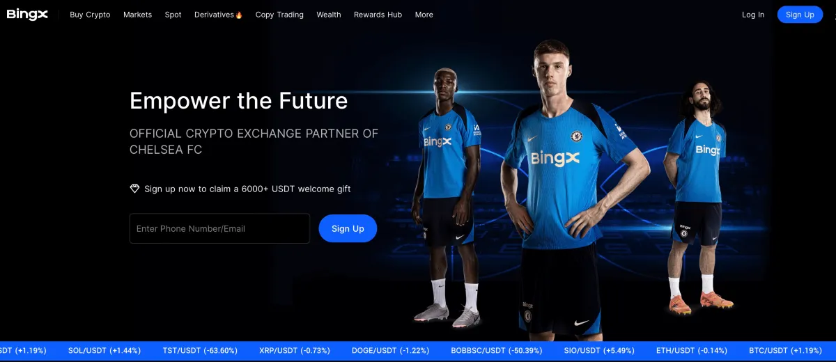 BingX 비트코인 거래소