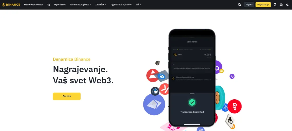 Binance Wallet – varna shramba in brezhiben dostop do ekosistema Binance