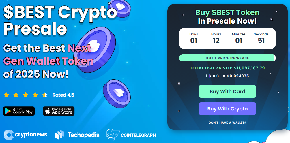 Best Wallet Token presale 2025