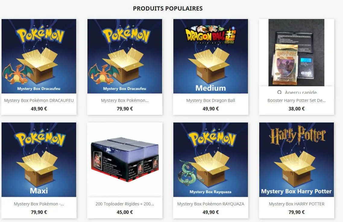 collec avenue mystery box pokemon