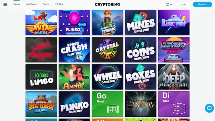 Cryptorino - non UK casino