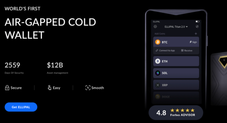 Ellipal Wallet Bitcoin - Homepage