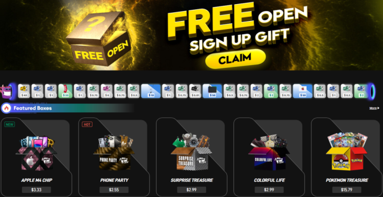 hapabox gratis mysterybox