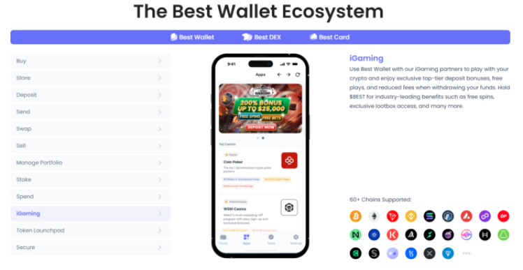 iGaming with Best Wallet