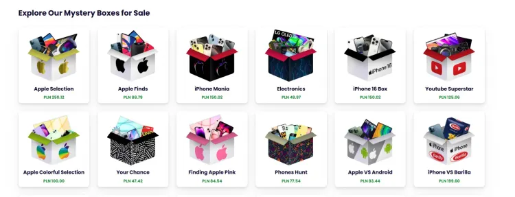 jemlit iphone mystery box