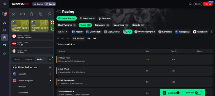 katana spin - horse racing - grand national betting offers
